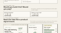 Pre-Call Memory Cards: The Relationship-First Approach To Sales Efficiency