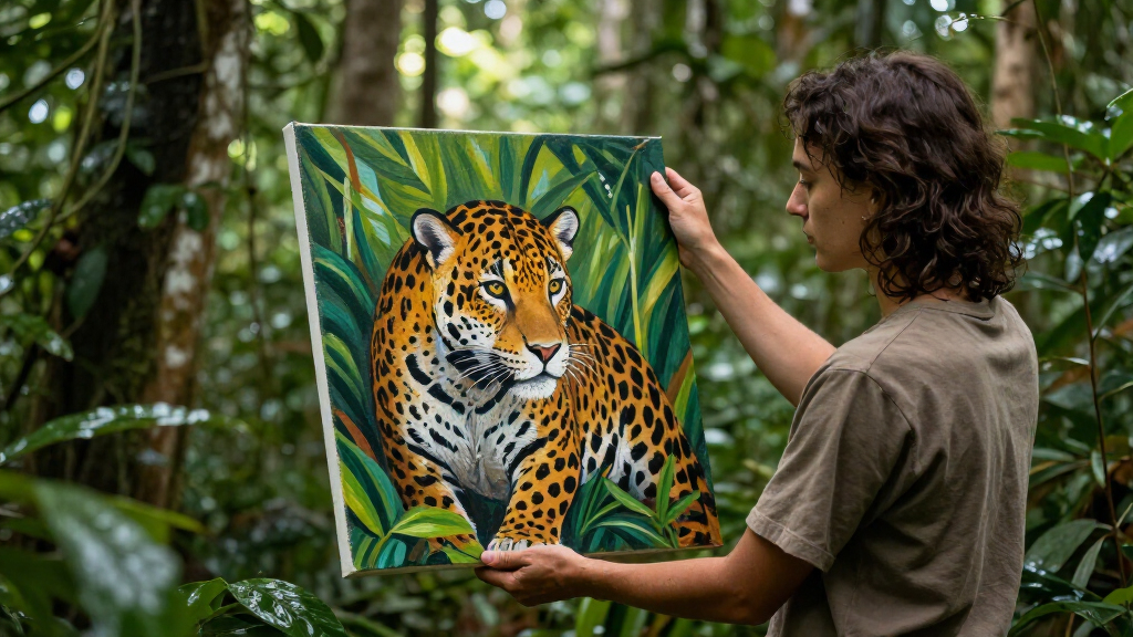 Why I Paint Endangered Species As Sacred Icons